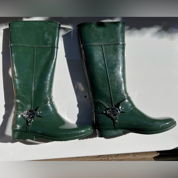 Green MK Rain boots - Picture 6 of 6